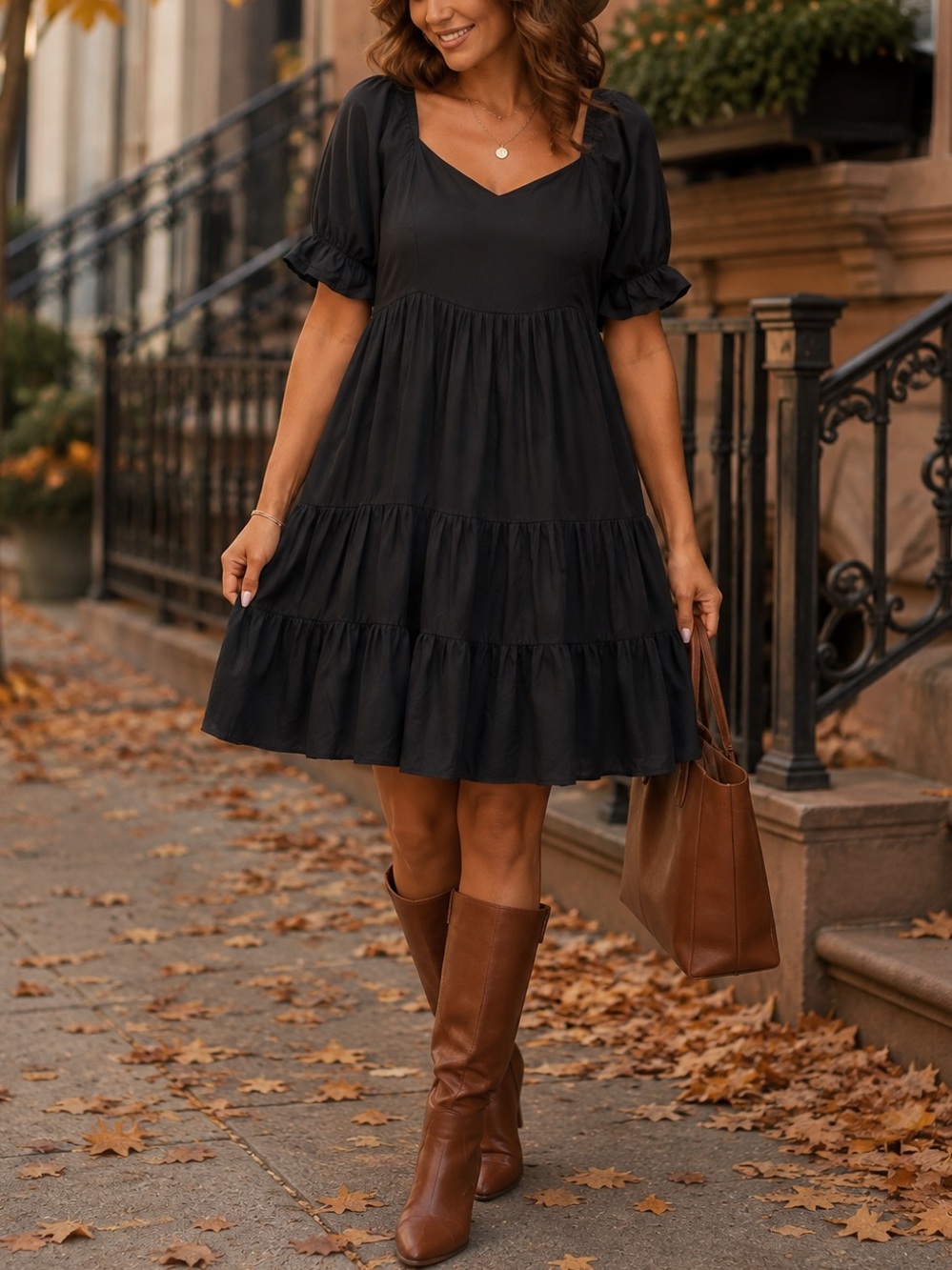 Beyond Words Sweetheart Neck Black Midi Dress XL Cottagecore Boho Chic